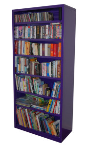 Steel Bookcases by Keylar Shelving