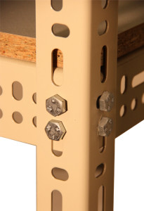 Ezi Angle Shelving by Keylar Shelving