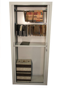 Tambour Storage Cupboards by Keylar Shelving