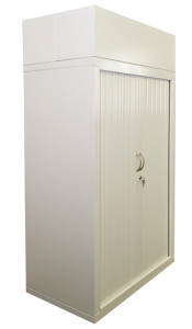 Tambour Cupboards by Keylar Shelving
